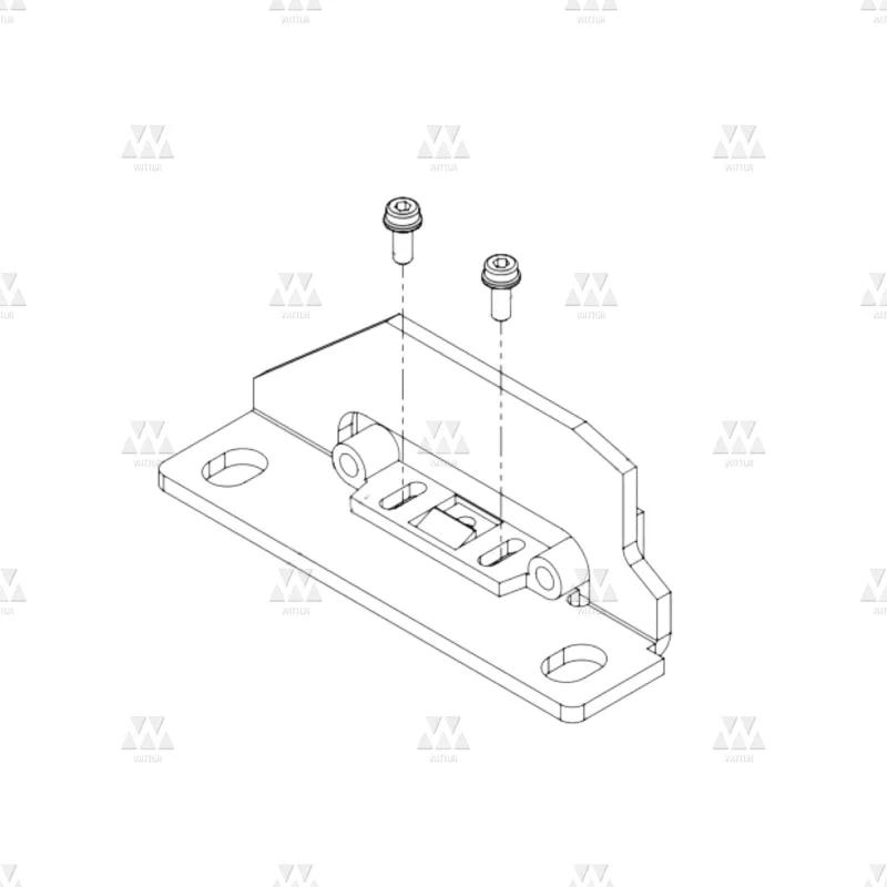 1004891A01 | LANDING DOOR LOCK NOTCH COMPLETE RIGHT