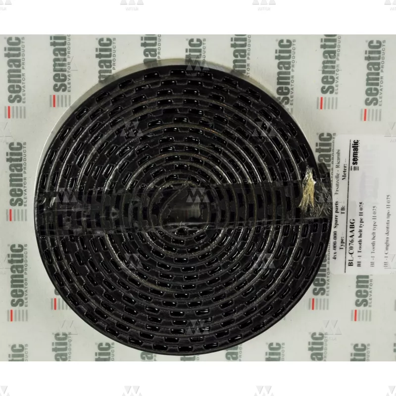 BL-C076AABG-2490 | 1 X CORREA DENTADA H075 PARA OPERADOR DE PUERTA DE CABINA (SOLO PARA F28-F29) (L=2490MM)