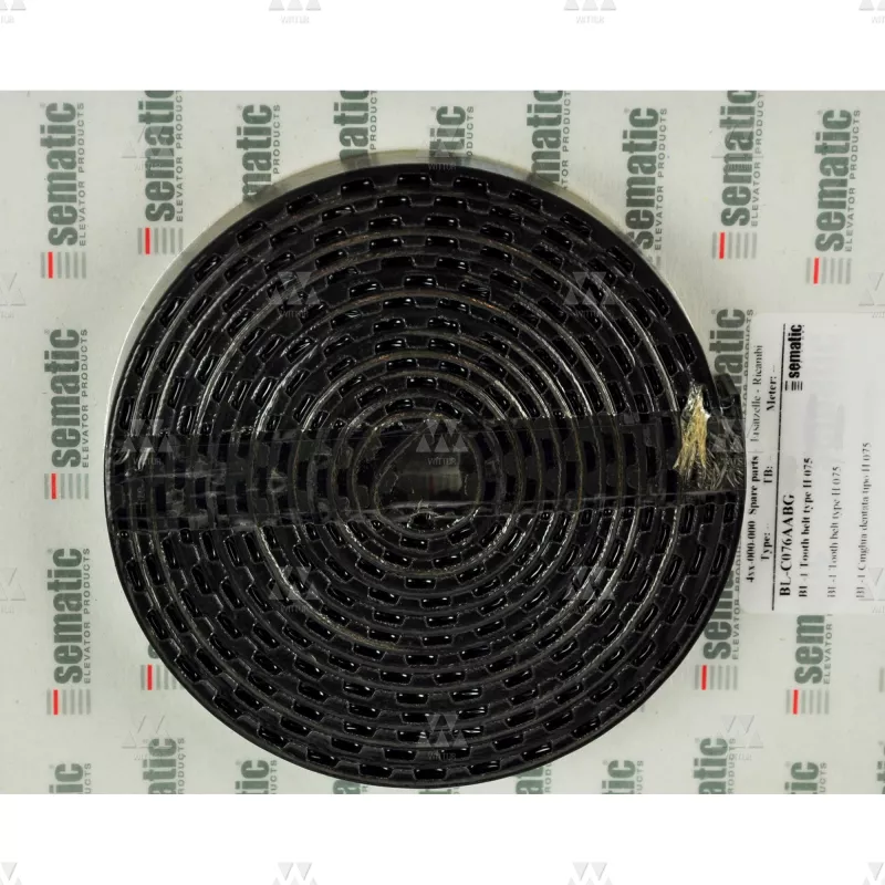 BL-C076AABG-10000 | 1 X CORREA DENTADA H075 PARA OPERADOR DE PUERTA DE CABINA (SOLO PARA F28-F29) (L=10000MM)