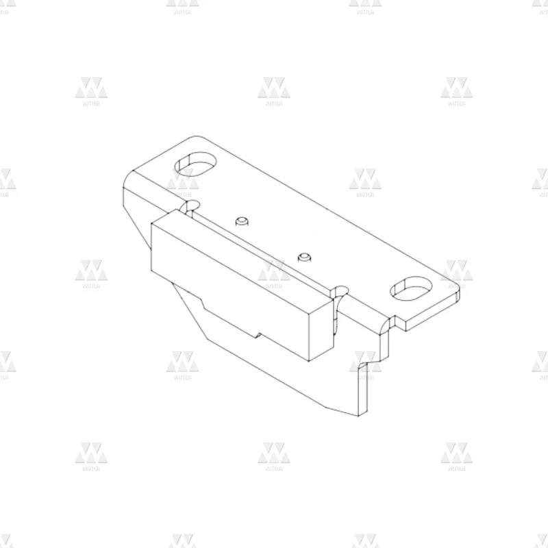 1004891A01 | LANDING DOOR LOCK NOTCH COMPLETE RIGHT