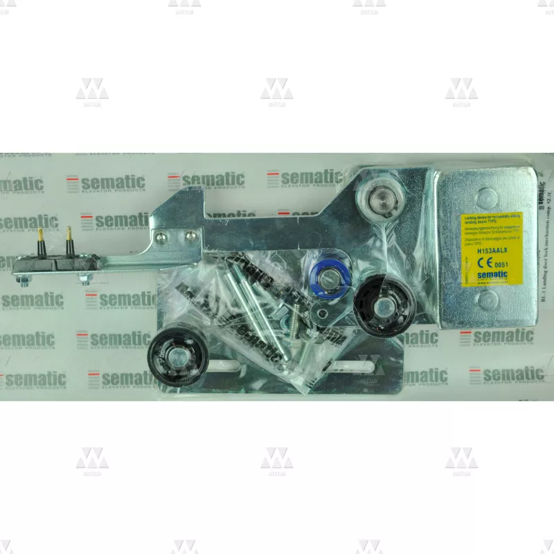 BL-B153AADX02 | 1 X LANDING DOOR LOCK MECHANISM COMPLETE (FOR CARRIAGE DIMENSIONS >245.5MM) - LEFT